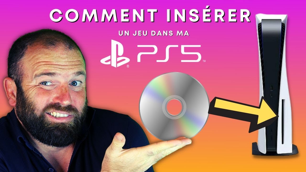 Comment insérer un disque dans sa PS5 ? Le Tuto de l'année ! 