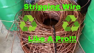How To Strip Copper Wire Like A Pro!