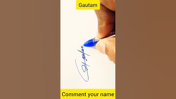 my name stylish signature stylish signature | short video | #art |   #signature #short #shorts