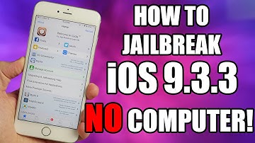 How to Jailbreak iOS 9.3.3 - NO COMPUTER!! PANGU Jailbreak!