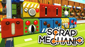 Scrap Mechanic DEVBLOG 7 - SURVIVAL MODE, WELDING TOOL, MOTORBIKE SEATS and MUSIC BLOCKS
