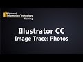 Illustrator CC - How to image trace a photo