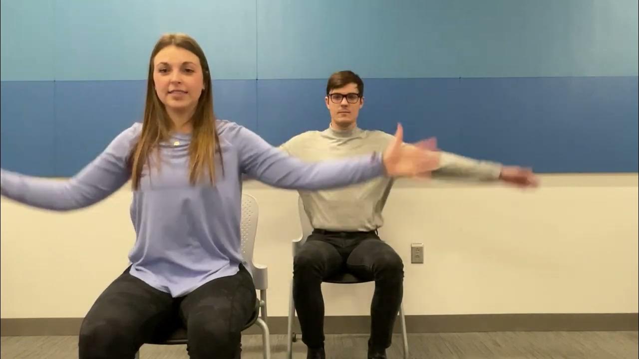 After Stroke Fitness Challenge Seated Jumping Jacks YouTube