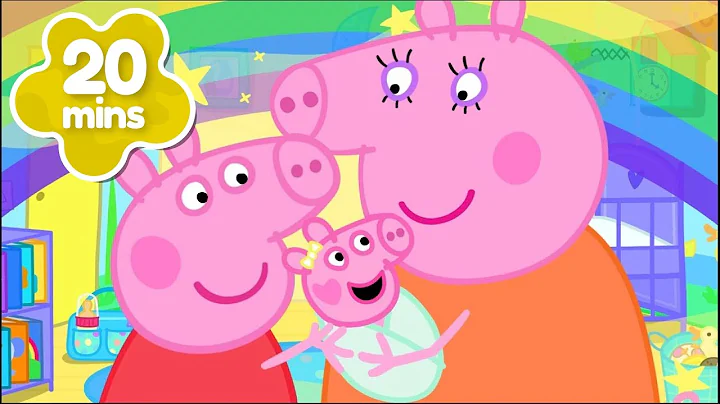 Peppa's BEST Big Sister Moments 💕 Bonding with Baby Evie 🍼 Peppa Pig Full Episodes | 20 Minutes