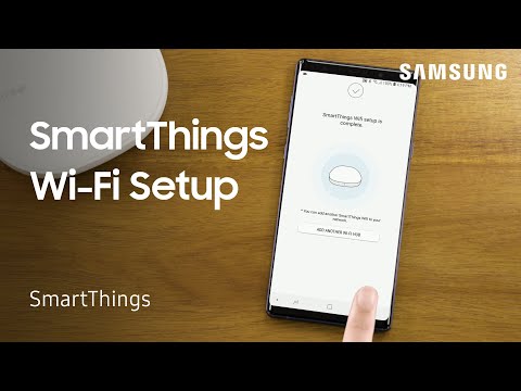 تصویری: آیا هاب smartthings دارای وای فای است؟