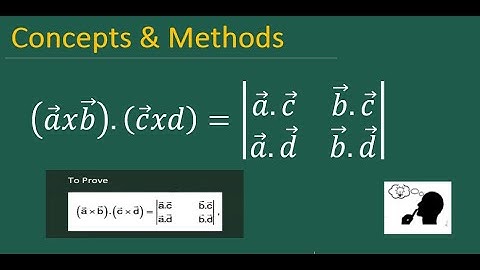 multiplication of four vectors  || (axb).(cxd)=(a.c)(b.d)-(a.d)(b.c) |Scalar Product of Four Vectors