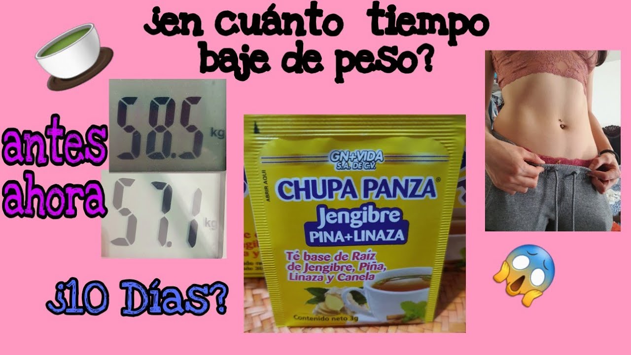 TE CHUPA PANZA!😱 ¿Ayuda a bajar de peso? 🤔 