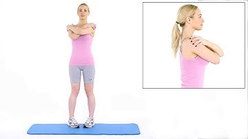 Spinal rotation exercise with hips locked