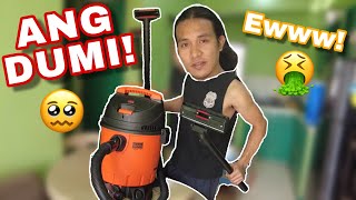 TRYING THE BLACK \& DECKER 20L VACUUM (not sponsored awwe)