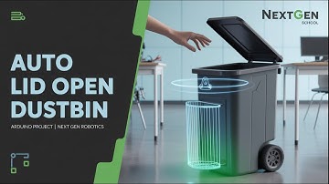 Arduino Smart Dustbin | Automatic Lid Opening with Ultrasonic Sensor & Servo Motor