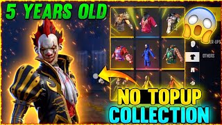 FREE FIRE S1 NO TOPUP COLLECTION⚡⚡-Garena Free Fire max [part 15]
