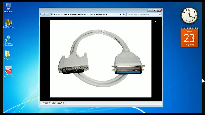 Cara Instal Dan Setting Printer DotMatrix Epson LX-300 Di Windows 7
