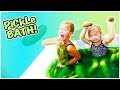 ULTIMATE SLIPPERY PICKLE SLIME BAFF CHALLENGE!! ULTIMATE SLIPPERY PICKLE SLIME BAFF CHALLENGE!!