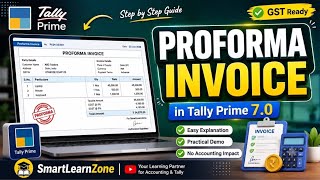 Proforma Invoice in Tally Prime 7.0 | Step-by-Step Tutorial in Hindi | GST Ready | 2026