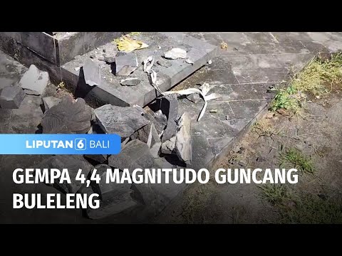 Gempa 4,4 Magnitudo Guncang Buleleng | Liputan 6 Bali