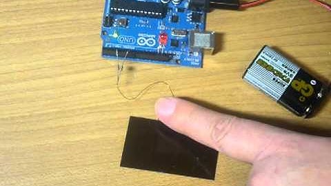 Arduino touch switch test