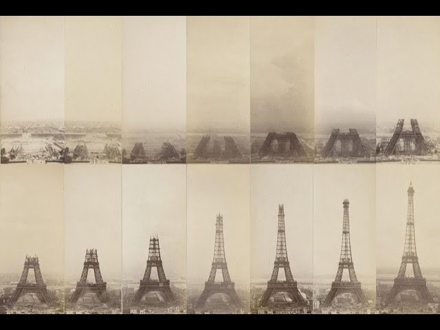 La Construction De La Tour Eiffel/The Construction Of The Eiffel Tower -  1887-1889 - Youtube