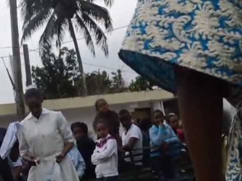 DRAMA COMPLETO DE JESUS CRUCIFICADO EN EL PUERTO DE VILLA ALTAGRACIA cristobal balenciaga