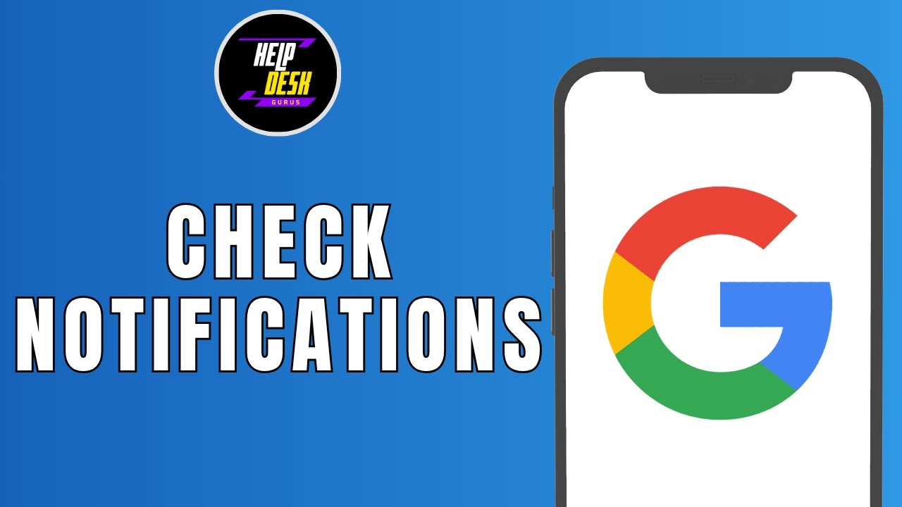 Checking Notification HOW TO CHECK NOTIFICATIONS ON GOOGLE - YouTube