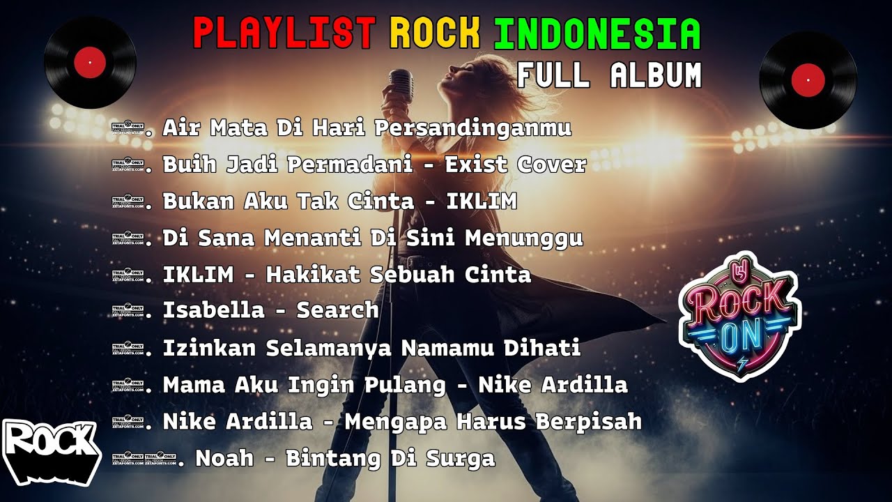 Lagu Rock Indonesia Paling Hits – Kumpulan Lagu Legendaris yang Selalu Hidup di Hati Pendengarnya
