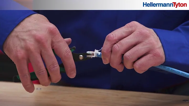 HellermannTyton Shows How to Terminate a GST Jack  Allied Electronics & Automation