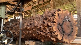 Download Lagu Techniques for cutting mahogany wood quickly and precisely MP3