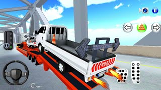 New Excavator Transporter Construction site | 3D Driving Class | Android Game Play screenshot 1