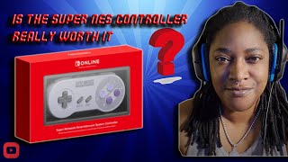 Nintendo Switch SNES Controller Unboxing + Review