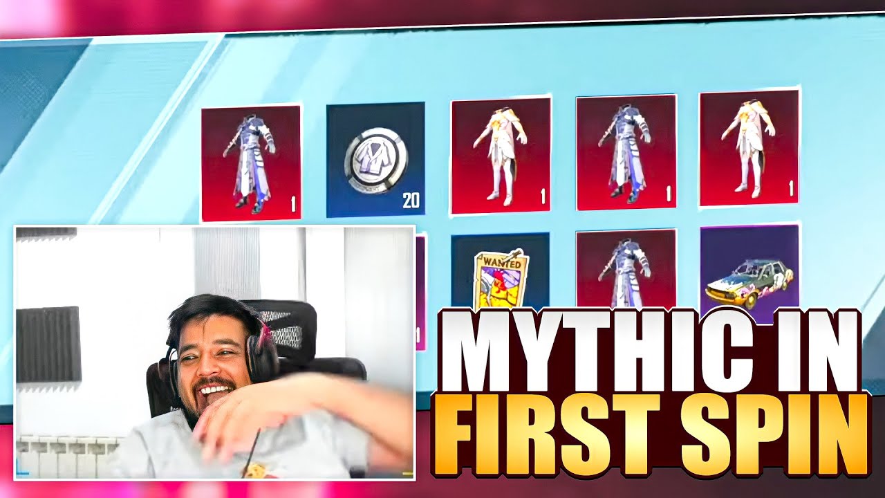 I Got MYTHIC IN FIRST SPIN 😱 – PUBG Mobile Crate Opening