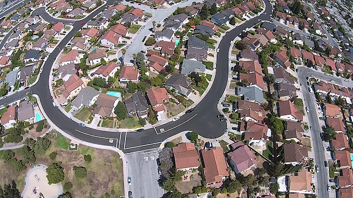 Phantom 2 flight over Laurie Meadows Park San Mateo