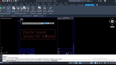 Autocad Plant 3D Full Course (Part 2) | Isometric & Orthographic Template Creation