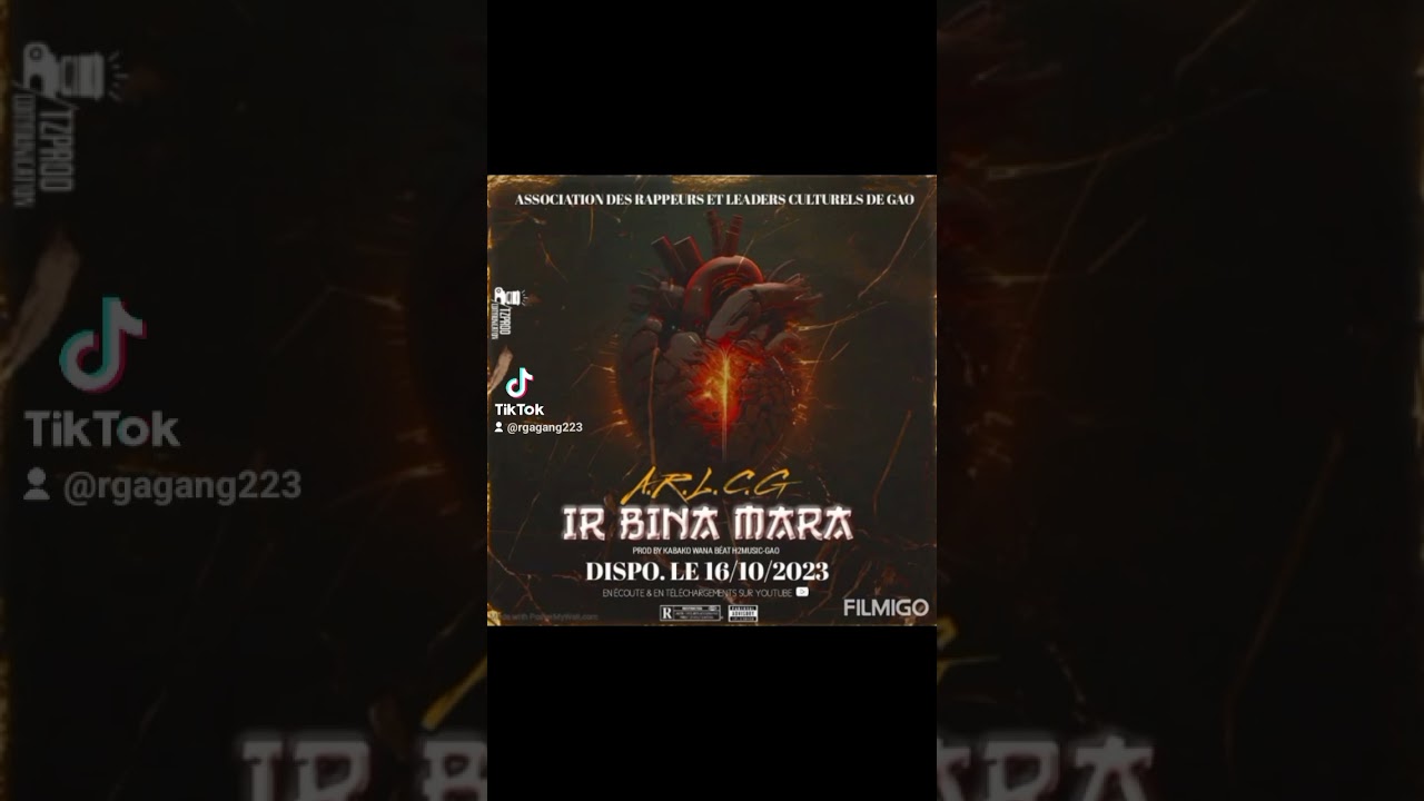 A.R.L.C.G : association des rappeurs leaders culturels de gao IR BINA MARA Prod by kabako