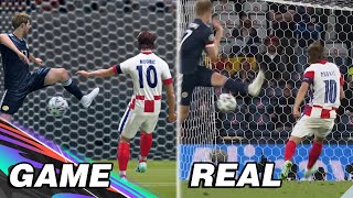 EURO 2020 TOP Goals \& Saves Recreated on FIFA｜YMJ