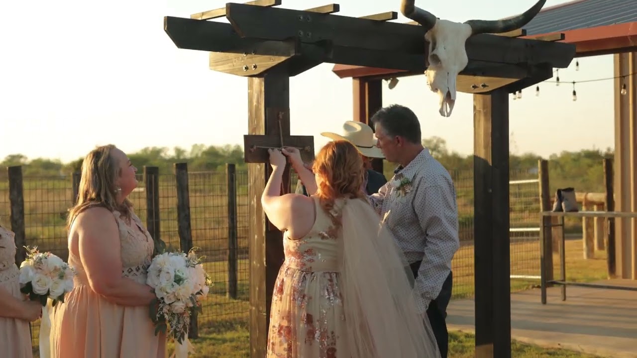 Cord of Three Strands Ceremony, Texas Western Wedding
