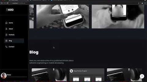 Portfolio Website |  Make your own website using flutter #flutter #portfoliowebsite #flutterwebapp