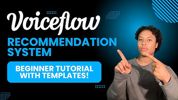 Voiceflow Product Recommendation System Tutorial | With Templates!