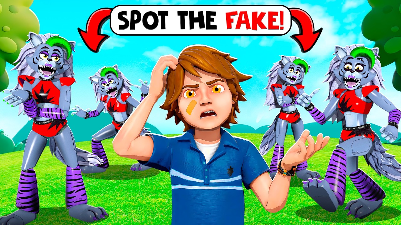 Find REAL Roxanne Wolf in FNAF Security Breach Hide & Seek (Bonelab VR)