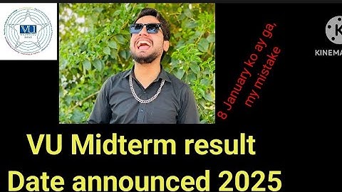 Good News | VU Midterm result date announced 2025