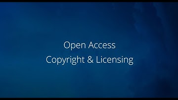 Auteursrecht, licenties en open access-publicaties voor onderzoekers – Universiteit van St. Andrews
