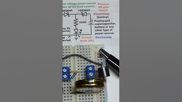 NEVER SHORT A Super Capacitor Unless You Know It Is OK To #supercapacitor #schematics #electronics
