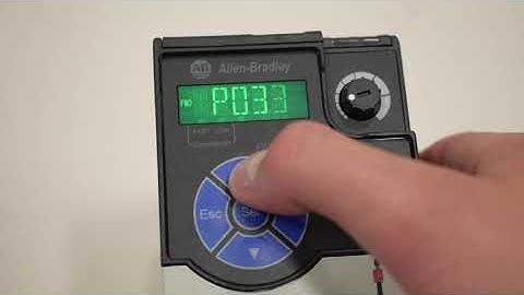 Allen-Bradley PowerFlex 525 VFD IP Address Setup