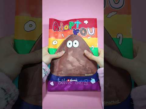 Adopt POU blind bag 포우를 입양하세요 블라인드백 #blindbag #unboxing #papercraft #paperasmr #cute #kawaii #shorts