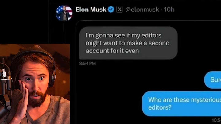 Elon MELTS DOWN And Leaks DMs w/ Asmongold