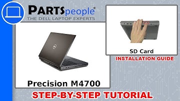 Dell Precision M4700 (P21F001) SD Card How-To Video Tutorial