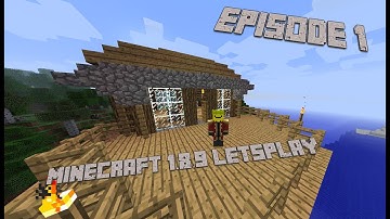 Back to basics! / Minecraft 1.8.9 Letsplay Episode 1