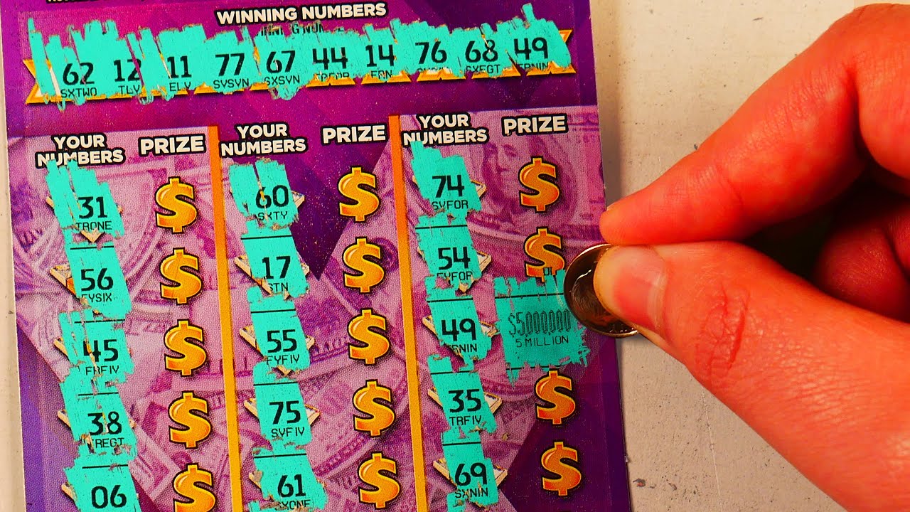 5,000,000 Lottery Ticket Scratcher JACKPOT! 100x The Money! YouTube
