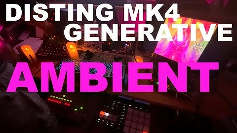 Analog Ambient #10: Tricks for Generative Melody using Make Noise Slope Generator / Disting MK4