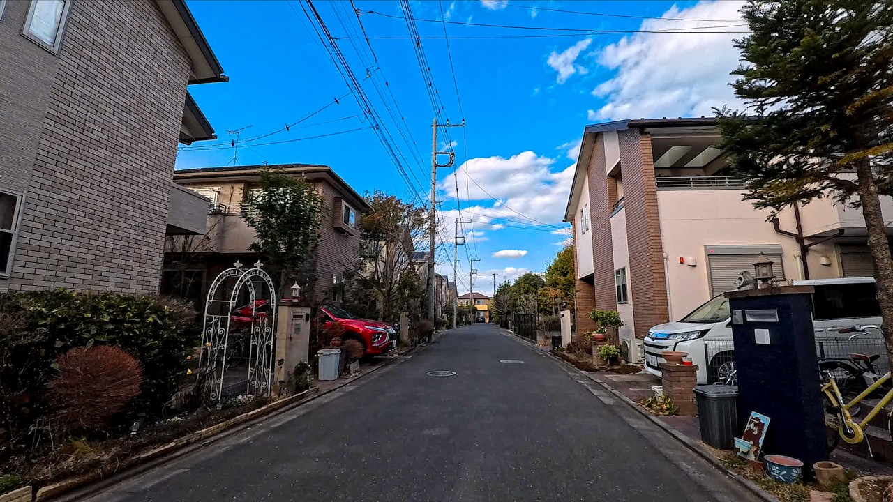 Tokyo Afternoon Walk in Hana-Koganei | Japan 4K