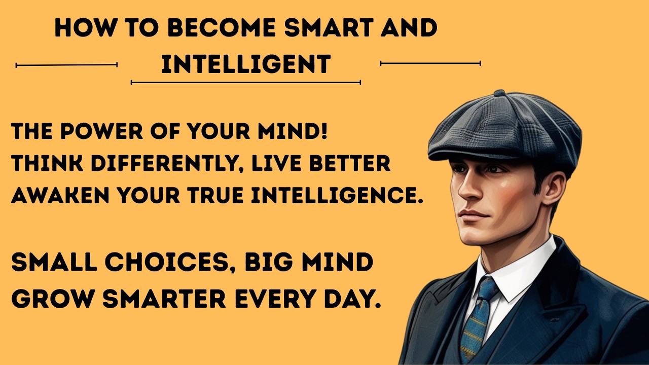 How to Become Smart and Intelligent || Change the Way You Think Forever || Improve Your English✨