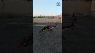 I Painted Monster Eyes and Teeth on My 3D Printed Mi24 Hind #shorts